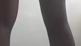 الحجاب التركي صنم القدم والساق ناضجة