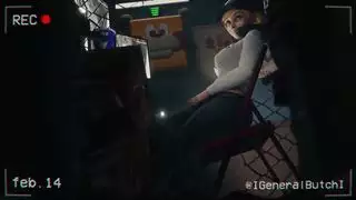 شقراء فانيسا تحصل على رواتب الشرج في ميجا بيتزابكس