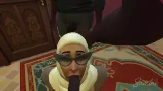لصان يلتقيان بأميرة عربية