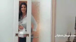 زوجة تنغمس في شؤون مكتب زوجها السمين مايكل فيغاس، كارلا لين، سارة عربي